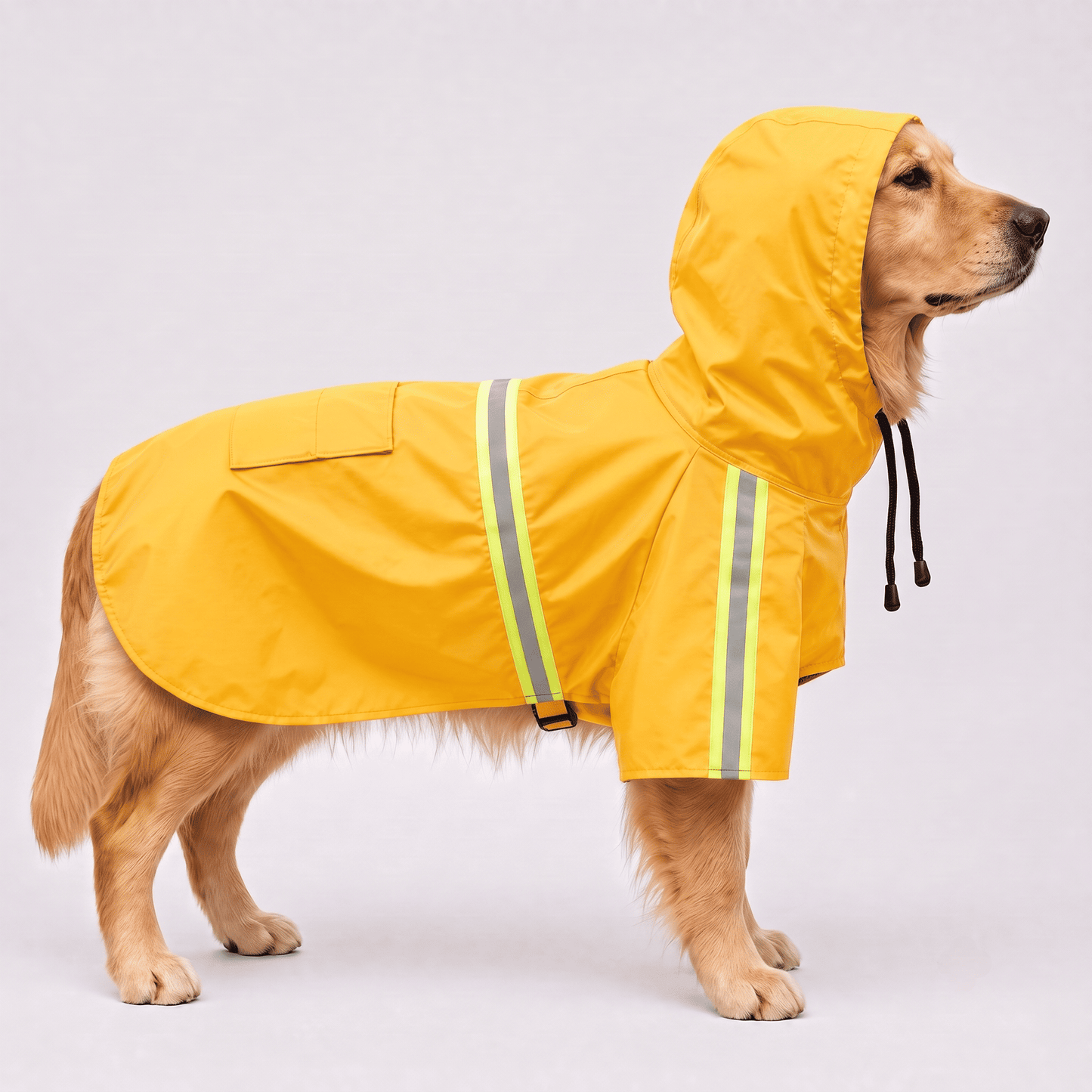 The StormBreaker™: High-Visibility Waterproof Dog Coat