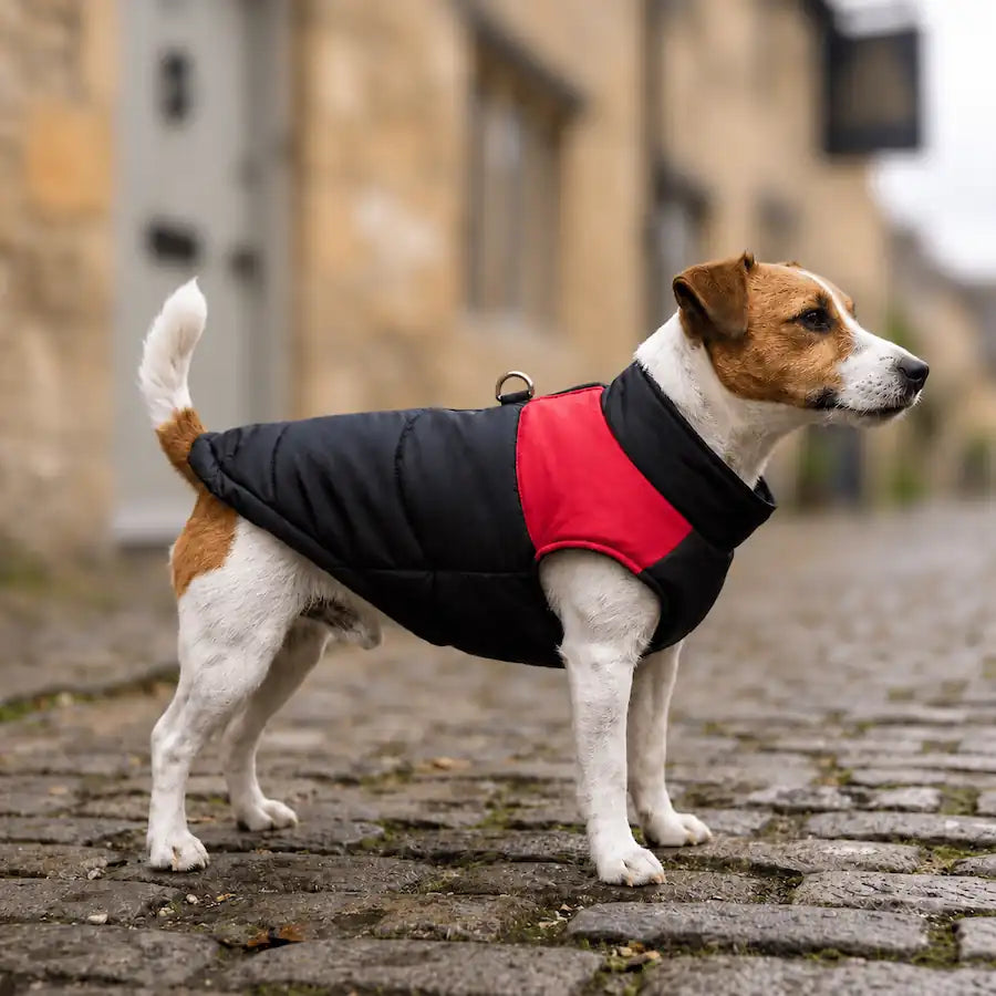 The Alpine Pro Puffer Vest with Built-In Harness