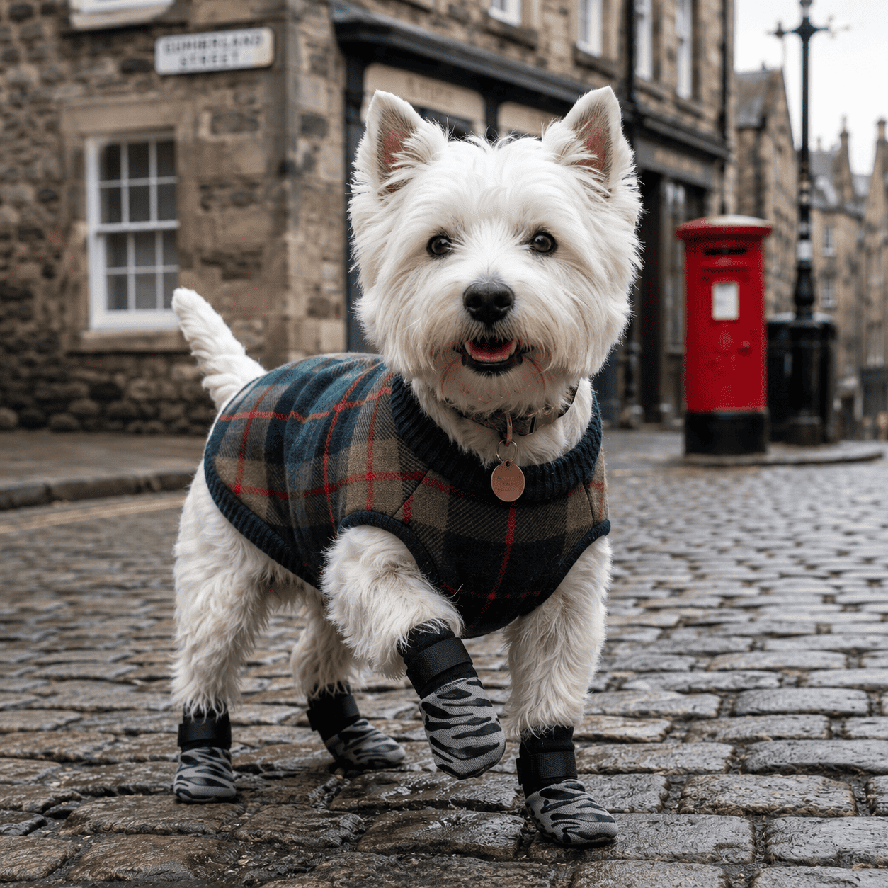 The PawsProtect: Anti-Slip Grip Socks (Set of 4)