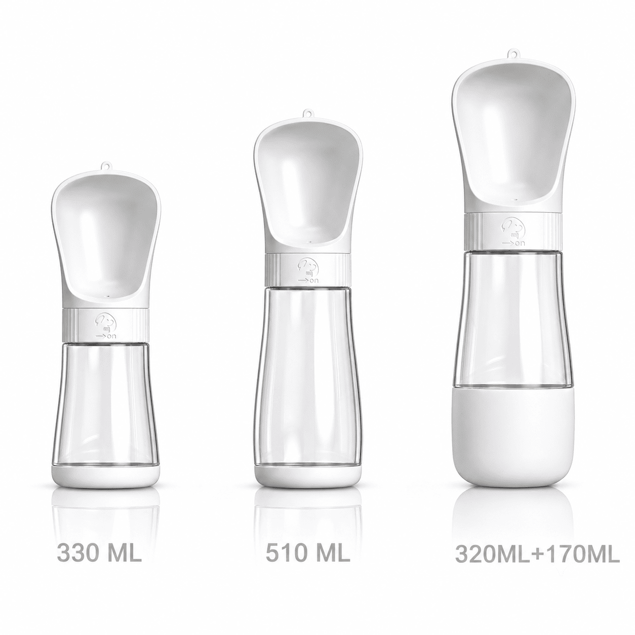 The HydroTrek: 2-in-1 Portable Travel Flask
