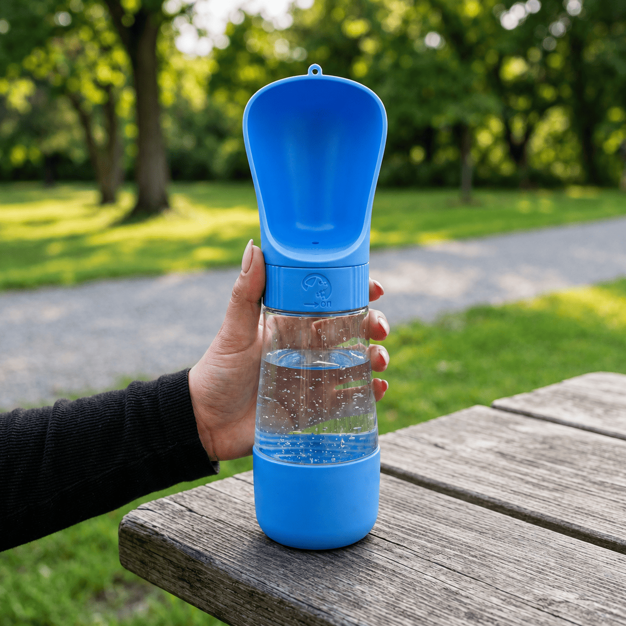 The HydroTrek: 2-in-1 Portable Travel Flask