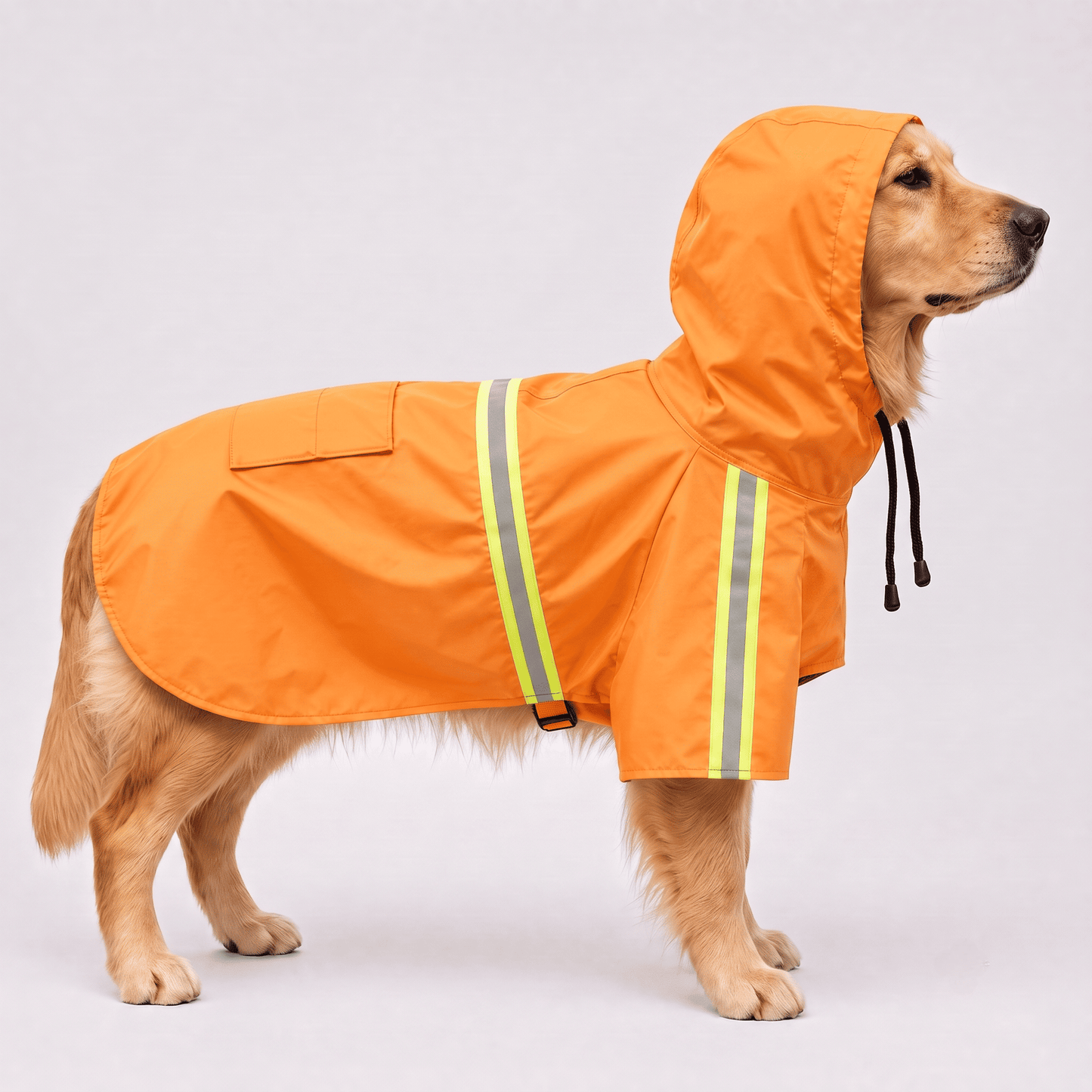 The StormBreaker™: High-Visibility Waterproof Dog Coat