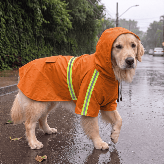 The StormBreaker™: High-Visibility Waterproof Dog Coat