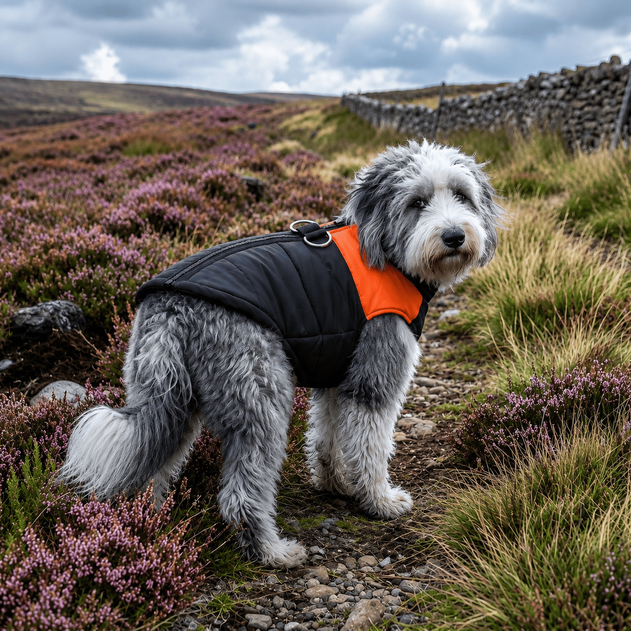 The Alpine Pro: Waterproof Puffer Vest with Harness
