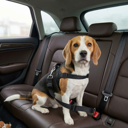 The SecureDrive: Adjustable Pet Seat Belt
